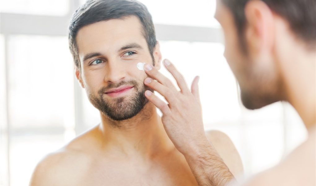 Soins dermocosmétiques pour hommes