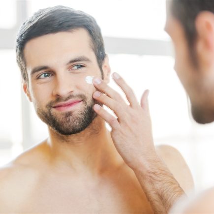 Soins dermocosmétiques pour hommes