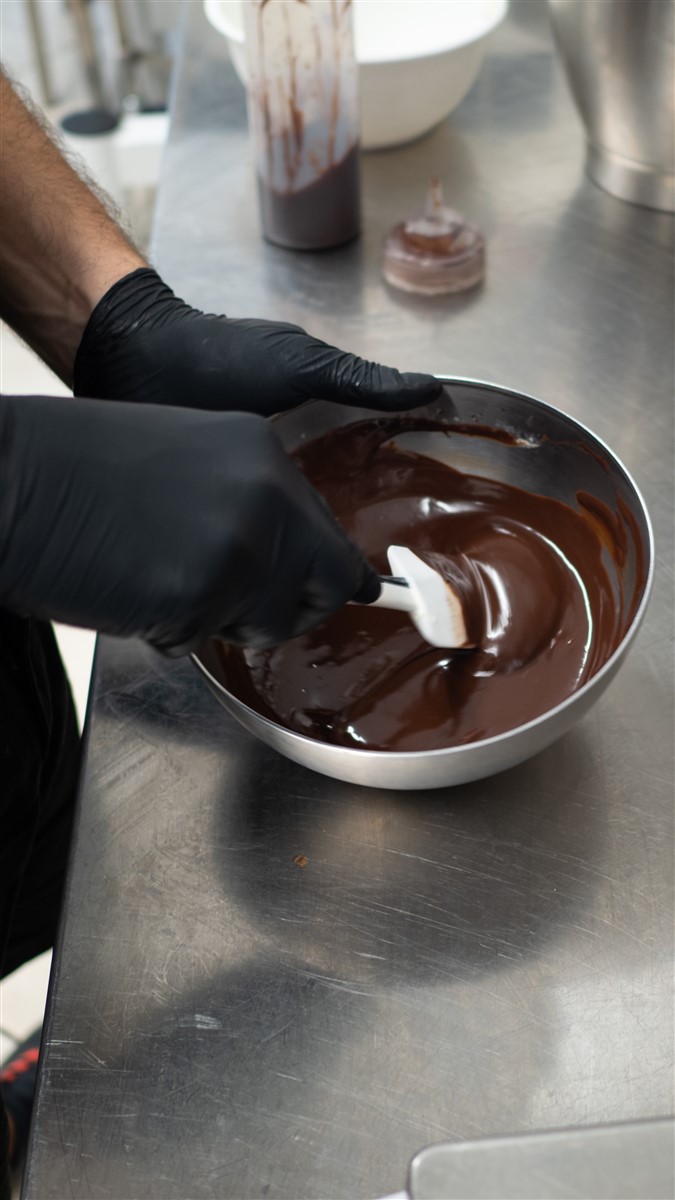 Préparer une ganache