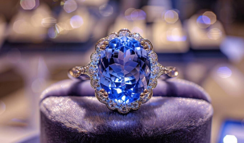 bague en tanzanite