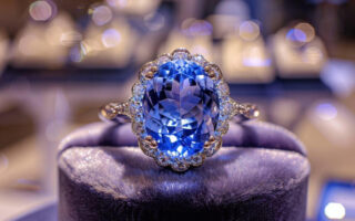 bague en tanzanite