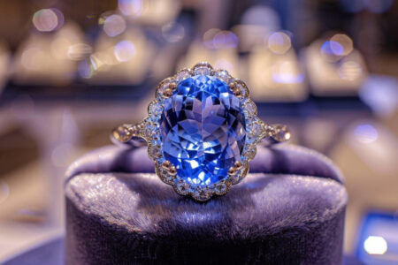 bague en tanzanite