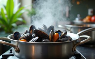 conservation des moules cuites