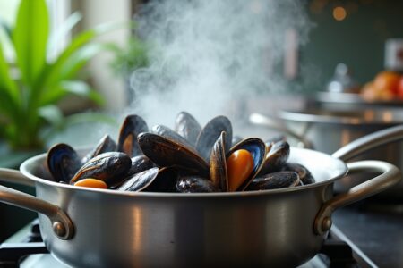 conservation des moules cuites