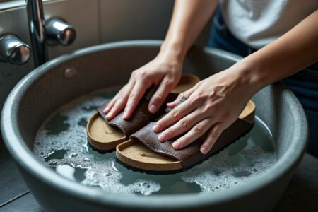 découvrez nos conseils et astuces pratiques pour nettoyer efficacement vos chaussures birkenstock, afin de préserver leur beauté et prolonger leur durée de vie. apprenez les meilleures techniques d'entretien et les produits adaptés pour garder vos sandales en parfait état.