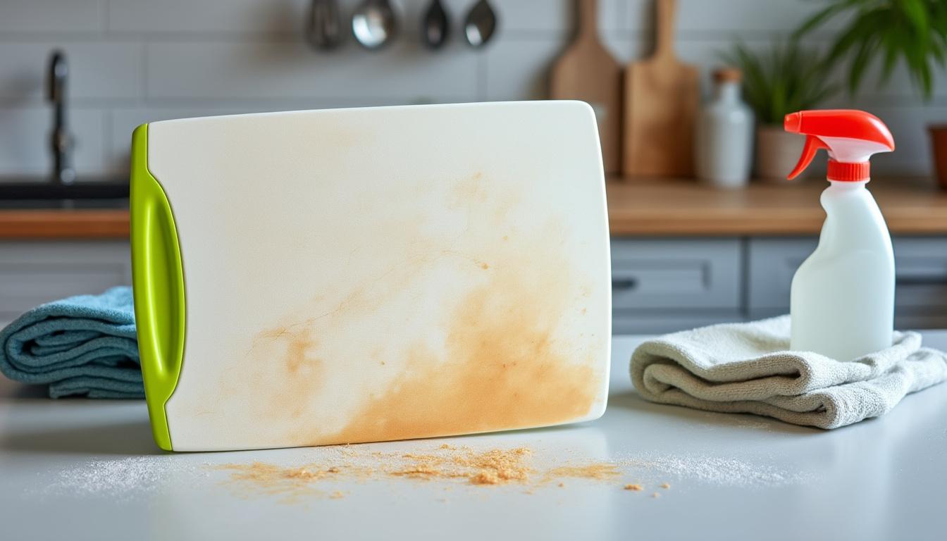 découvrez une méthode express pour désinfecter efficacement votre planche à découper en plastique. assurez-vous d'éliminer les bactéries et de prolonger la durée de vie de votre accessoire de cuisine avec ces astuces simples et rapides.