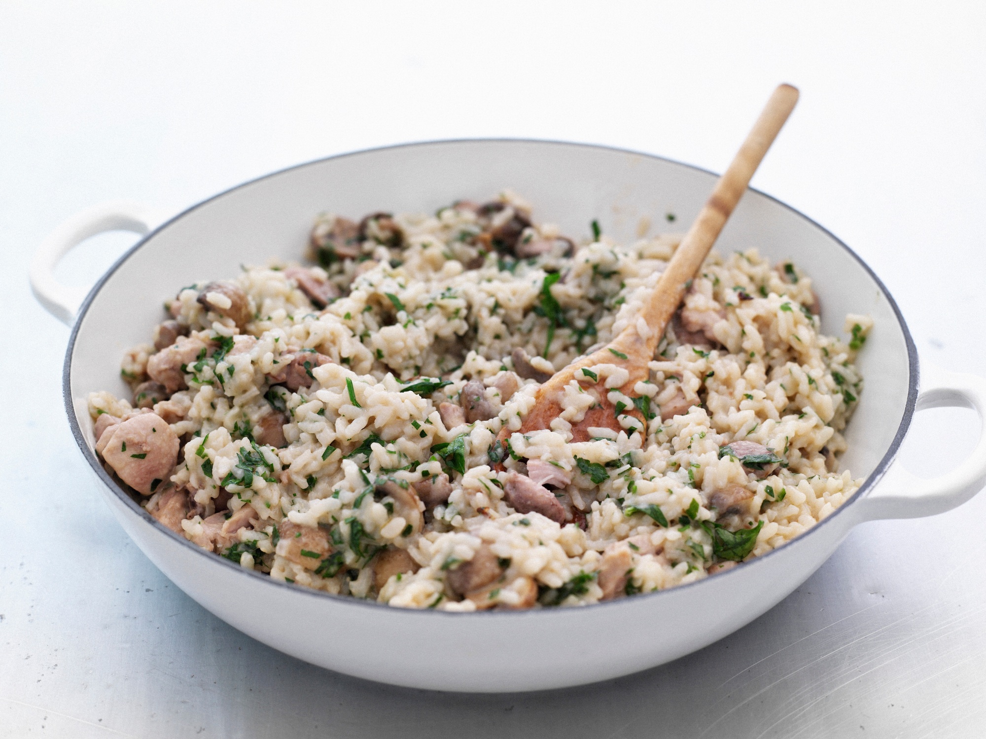 recette risotto poulet
