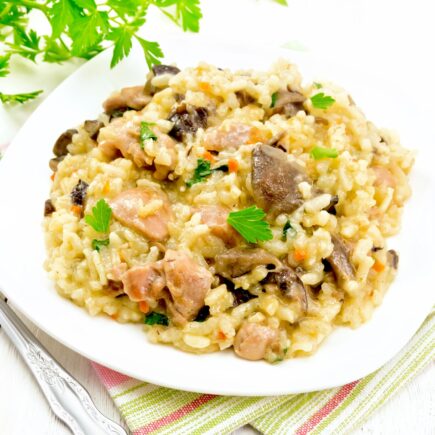 risotto poulet