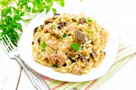 risotto poulet