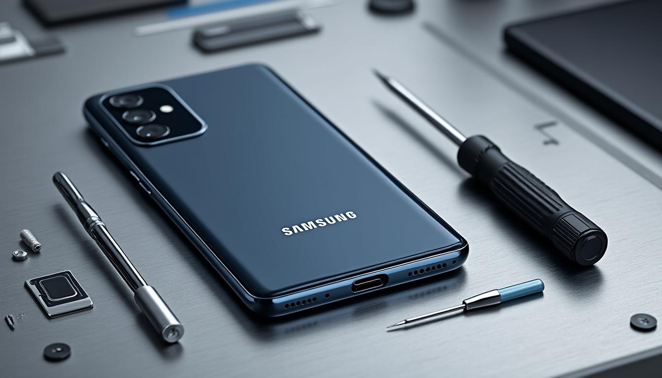 découvrez les étapes détaillées pour insérer une carte sim dans votre smartphone samsung. suivez notre guide pratique et simplifié pour ne plus jamais avoir de problème avec votre connexion mobile.
