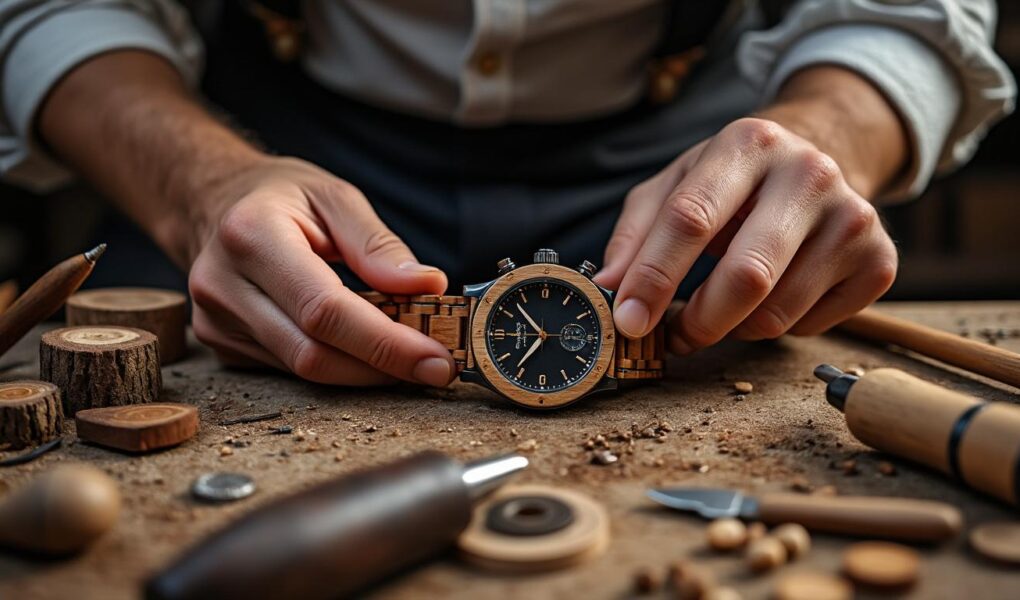 découvrez l’artisanat français derrière chaque montre en bois: savoir-faire exceptionnel, matériaux durables et élégance intemporelle. made in france.