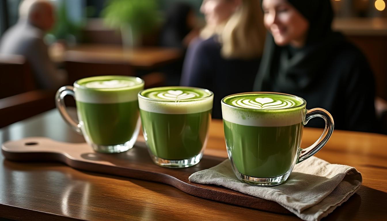 découvrez les différentes variantes savoureuses du matcha tea latte chez starbucks et laissez-vous séduire par leurs arômes uniques. essayez ces délicieuses déclinaisons pour une pause gourmande et rafraîchissante.