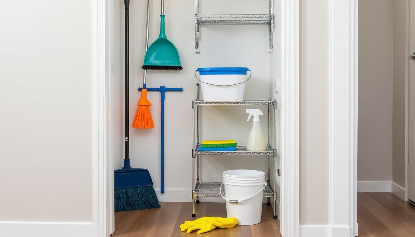 découvrez nos astuces pratiques pour organiser votre placard à balais de façon fonctionnelle, optimiser l’espace et retrouver facilement tous vos accessoires de ménage !