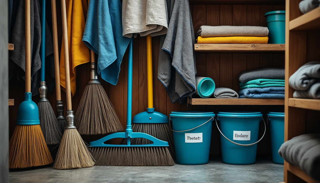 découvrez nos conseils pratiques pour organiser efficacement votre placard à balais. gagnez de la place et gardez vos accessoires de ménage bien rangés avec des astuces simples et fonctionnelles.