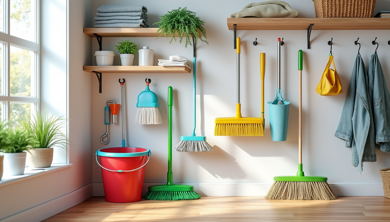 découvrez nos conseils pratiques pour organiser un placard à balais de façon fonctionnelle et optimale. maximisez l'espace, rangez vos accessoires et facilitez votre quotidien grâce à un rangement astucieux.