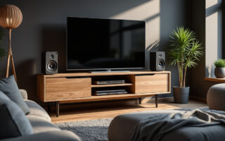 découvrez comment un meuble tv avec support ipod, iphone et enceintes intégrées peut révolutionner votre espace de divertissement en alliant design, praticité et son de qualité.