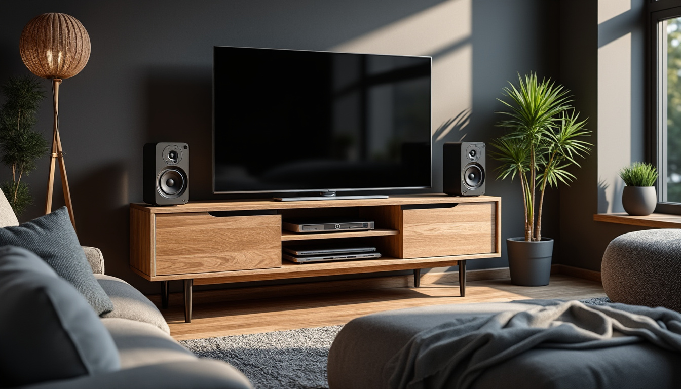 découvrez comment un meuble tv avec support ipod, iphone et enceintes intégrées peut révolutionner votre espace de divertissement en alliant design, praticité et son de qualité.