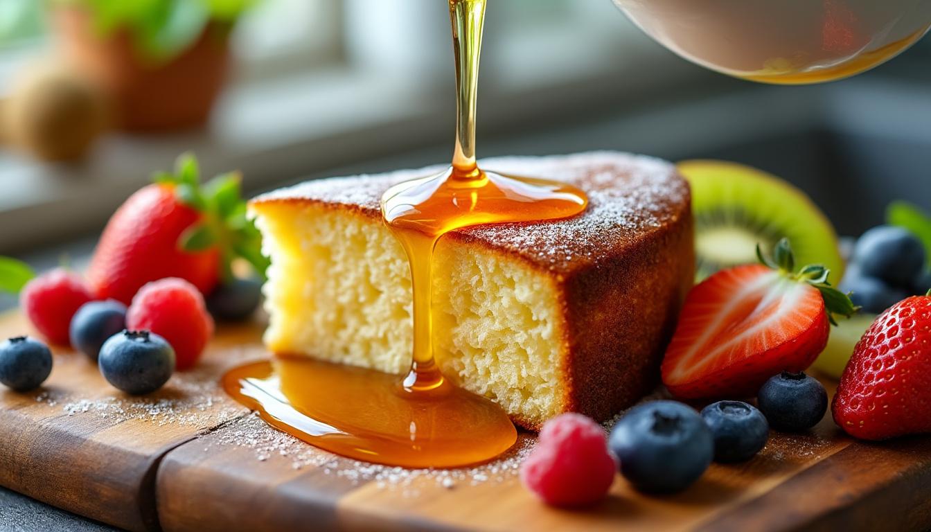 découvrez nos recettes faciles de sirop maison à base d'ingrédients naturels pour sauver un gâteau trop sec. des astuces simples pour plus de moelleux et de saveur, avec des alternatives saines et savoureuses !