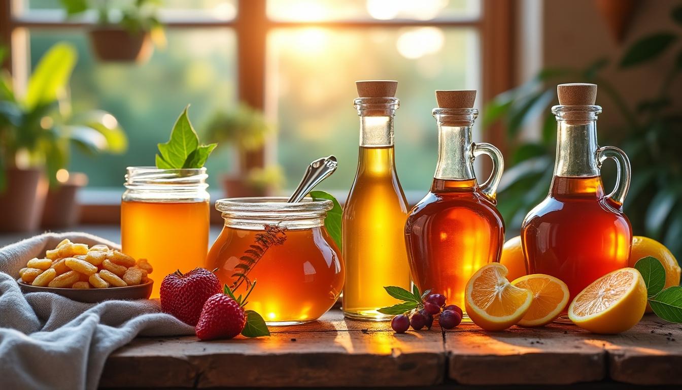 découvrez des recettes de sirop à base d'ingrédients naturels pour sauver un gâteau trop sec. faciles à préparer, ces sirops apportent moelleux et saveur à vos pâtisseries maison !