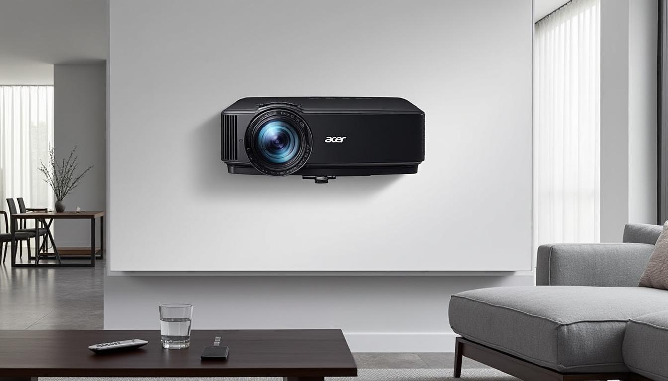 découvrez notre comparatif des meilleurs vidéoprojecteurs acer à focale courte disponibles sur le marché, pour choisir l'appareil idéal adapté à vos besoins.