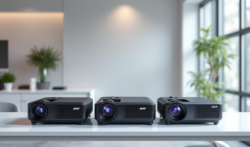 découvrez notre comparatif des meilleurs vidéoprojecteurs acer à focale courte disponibles sur le marché pour un choix éclairé et adapté à vos besoins.