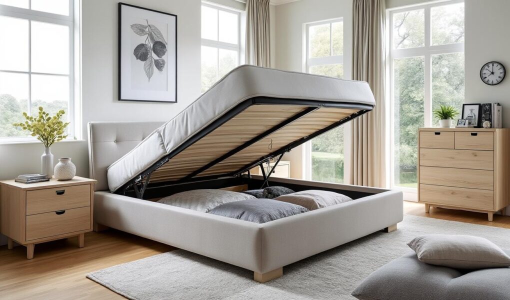 optimisez votre espace avec un lit coffre doté de rangement intégré. découvrez tous les avantages pour un intérieur pratique et organisé.