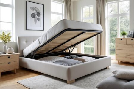 optimisez votre espace avec un lit coffre doté de rangement intégré. découvrez tous les avantages pour un intérieur pratique et organisé.