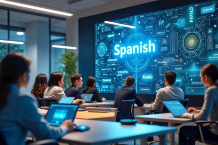 découvrez notre formation en espagnol innovante qui combine technologie avancée et apprentissage linguistique grâce à l'intelligence artificielle pour progresser efficacement.