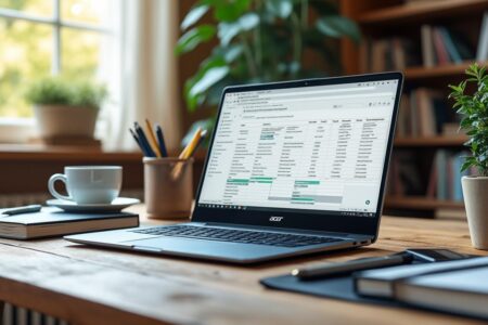 découvrez notre guide d'achat complet pour choisir l'ordinateur portable acer 15 pouces idéal pour les étudiants, alliant performance, portabilité et budget.