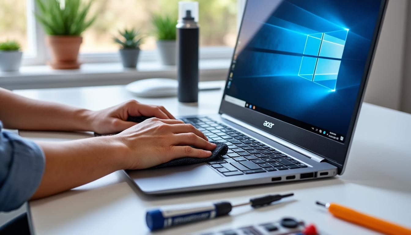 découvrez nos conseils pratiques pour entretenir efficacement votre ordinateur portable acer 14 pouces reconditionné et prolonger sa durée de vie.