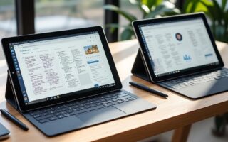 découvrez notre comparatif des tablettes tactiles microsoft idéales pour la prise de notes. analyse des modèles, fonctionnalités et conseils pour choisir la tablette qui convient le mieux à vos besoins.