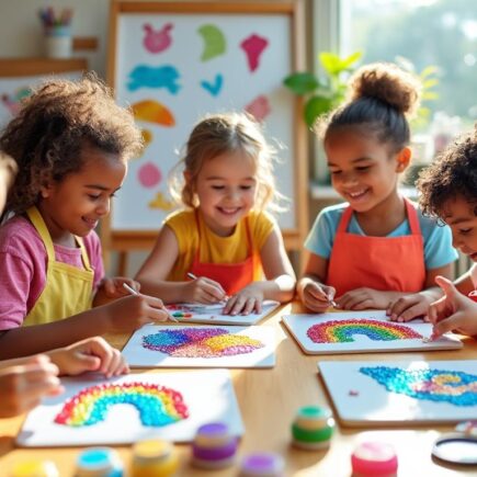 découvrez les diamond paintings pour enfants, une activité ludique et éducative qui stimule la créativité, la concentration et la motricité fine tout en s'amusant.