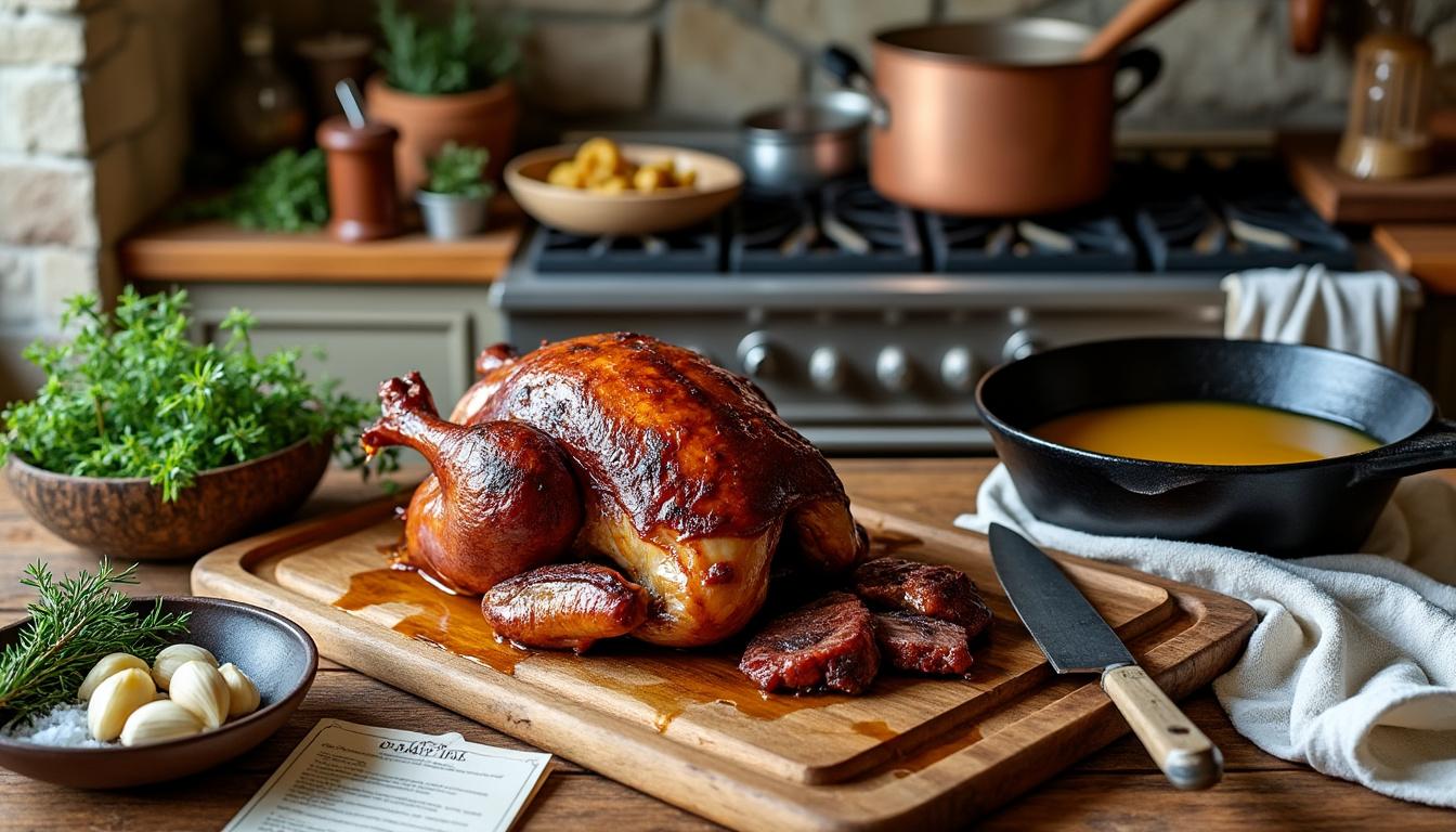 découvrez nos conseils incontournables pour réussir un confit de canard savoureux directement chez vous. apprenez les secrets d'une cuisson parfaite et d'un goût authentique.