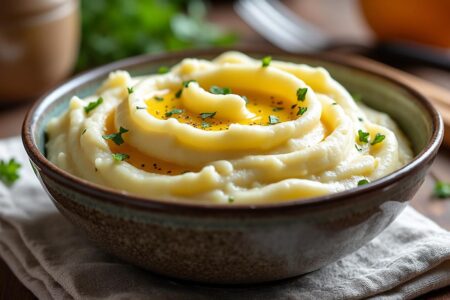 découvrez la recette de la purée maison du chef etchebest, un accompagnement savoureux et simple à préparer pour sublimer tous vos plats.