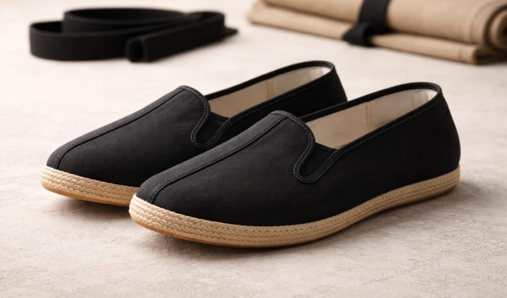 découvrez notre guide d'achat des chaussons de kung-fu classiques à semelles en toile pour allier confort, souplesse et tradition lors de vos entraînements.