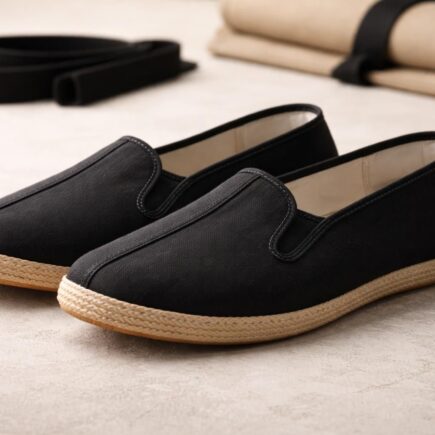 découvrez notre guide d'achat des chaussons de kung-fu classiques à semelles en toile pour allier confort, souplesse et tradition lors de vos entraînements.
