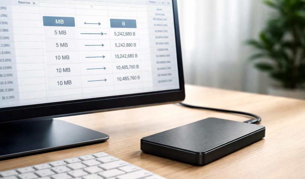 découvrez la définition de 1 mo en octets et apprenez à effectuer une conversion simple et rapide entre ces unités de mesure informatique.