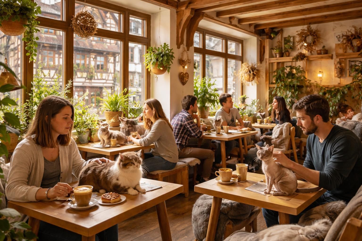 découvrez les bars à chat à strasbourg, une tendance unique où détente et câlins félins séduisent de plus en plus d'habitants.