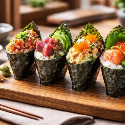 découvrez les handrolls uniques de chez kaïto, une expérience culinaire innovante alliant fraîcheur et saveurs authentiques pour les amateurs de sushi.