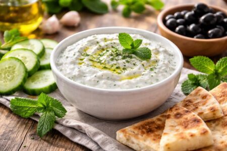 découvrez la recette incontournable du tzatziki maison sur tonbonbon.fr, parfaite pour égayer vos apéritifs avec fraîcheur et authenticité.