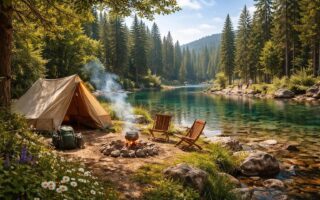 plongez dans une escapade estivale inoubliable en pleine nature, où détente et aventure vous attendent au cœur de paysages préservés.