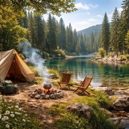 plongez dans une escapade estivale inoubliable en pleine nature, où détente et aventure vous attendent au cœur de paysages préservés.