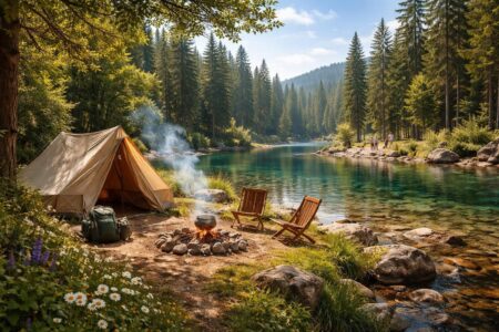 plongez dans une escapade estivale inoubliable en pleine nature, où détente et aventure vous attendent au cœur de paysages préservés.