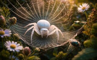 découvrez les habitudes étonnantes de l'araignée blanche en france, un petit arthropode méconnu aux comportements fascinants.