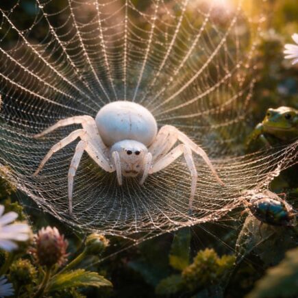 découvrez les habitudes étonnantes de l'araignée blanche en france, un petit arthropode méconnu aux comportements fascinants.