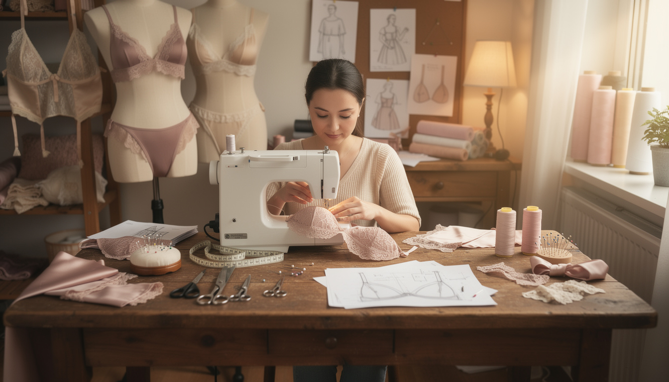 découvrez comment créer vos propres pièces uniques de lingerie cousue main grâce à nos conseils et techniques faciles à suivre.