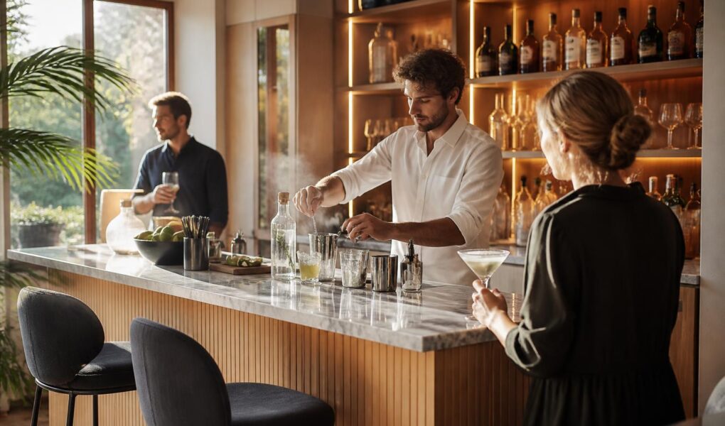découvrez les tendances incontournables des bars à cocktails maison en 2025 pour surprendre vos invités et maîtriser l'art du cocktail chez vous.