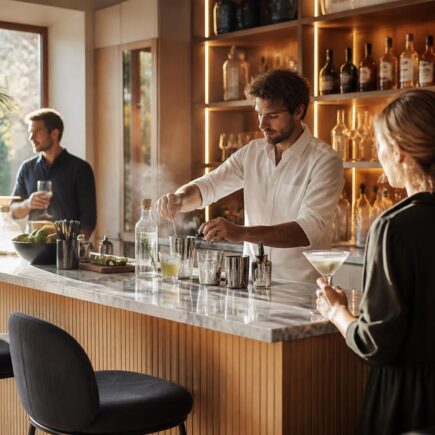 découvrez les tendances incontournables des bars à cocktails maison en 2025 pour surprendre vos invités et maîtriser l'art du cocktail chez vous.