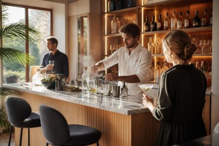 découvrez les tendances incontournables des bars à cocktails maison en 2025 pour surprendre vos invités et maîtriser l'art du cocktail chez vous.