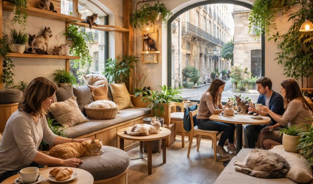 découvrez les bars à chat à bordeaux où vous pouvez savourer un café tout en passant du temps avec nos amis à quatre pattes dans une ambiance conviviale et chaleureuse.